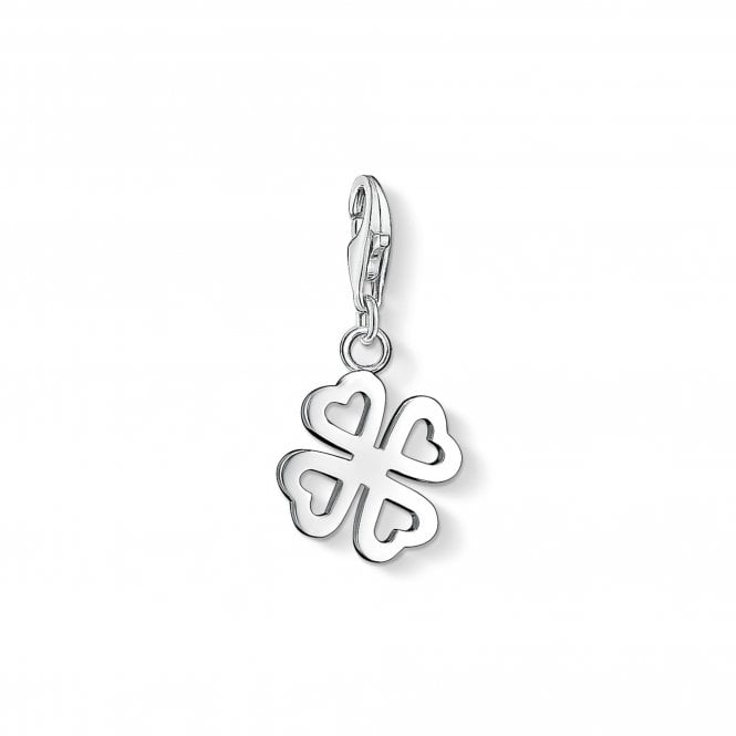 Thomas Sabo Sterling Silver 4 Leaf Clover charm