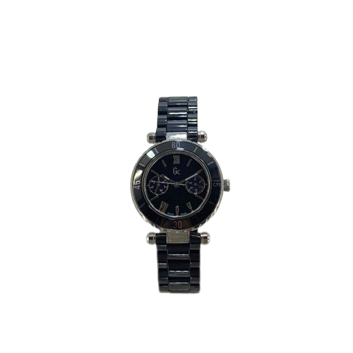 GC Ladies Black Ceramic multi function bracelet watch ref I35003L2