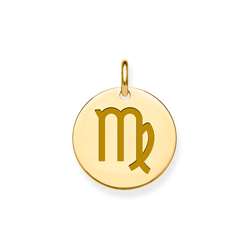 9ct Yellow Gold Zodiac Pendant