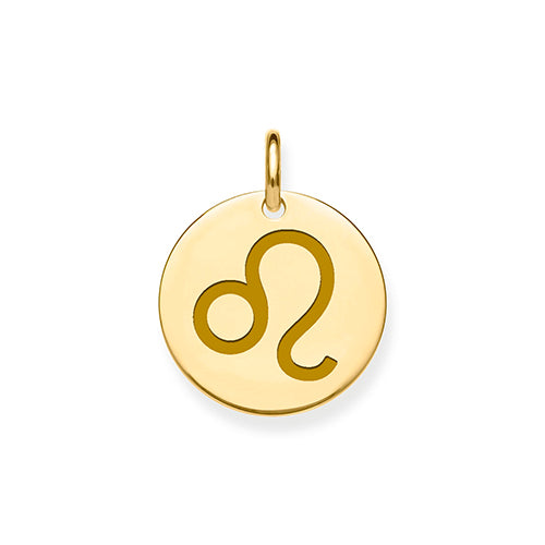 9ct Yellow Gold Zodiac Pendant