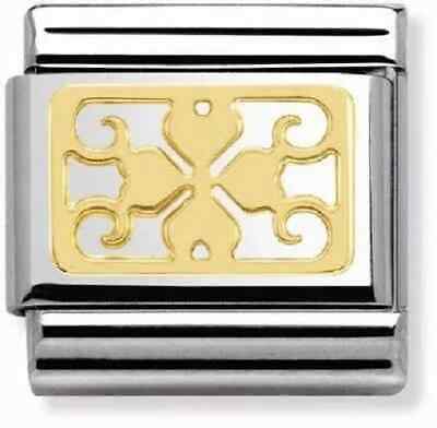 Nomination Classic 18K Gold Four Leaf Clover Charm 030153/07