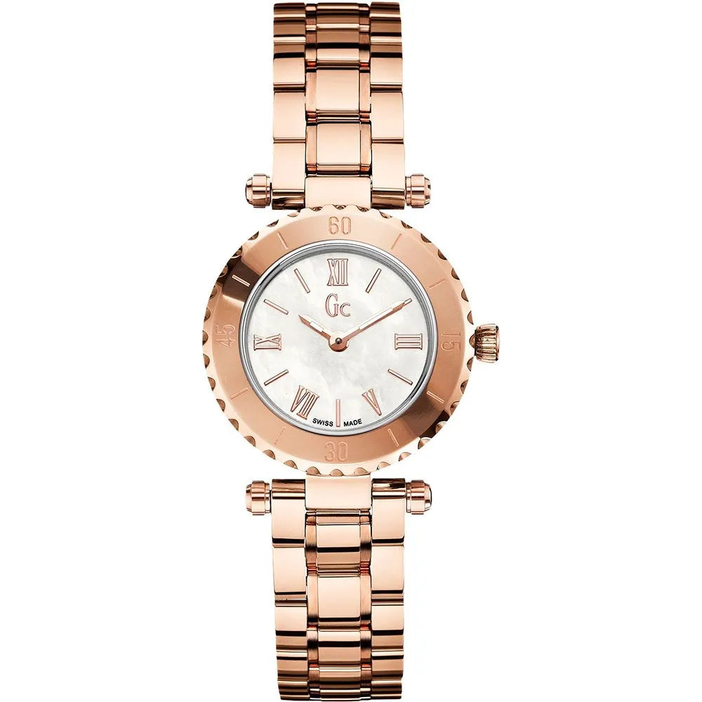 GC Ladies Stainless Steel Rose Gold bracelet watch ref X70020L1S