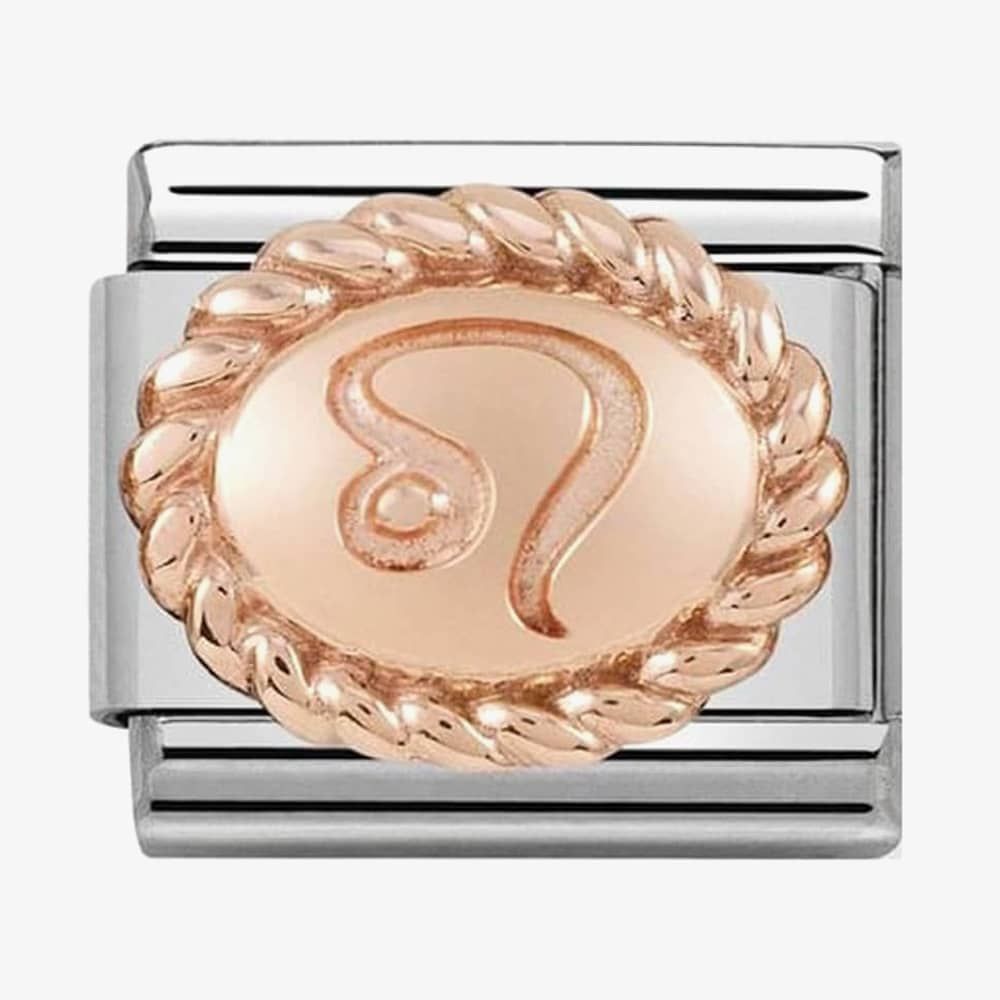 Nomination Classic 9ct Rose Gold Zodiac Sign Charm 430109