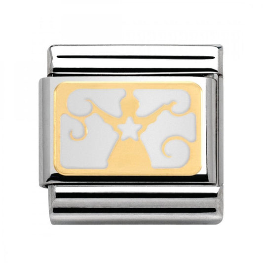 Nomination Classic 18K Gold Christmas Angel Charm 030160/01