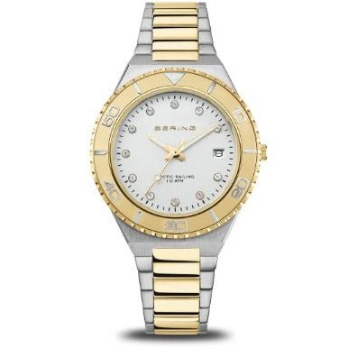 Bering 18936-710 Women's Arctic Sailing (36mm) Silver Dial / Two Tone Stainless Steel Bracelet watch