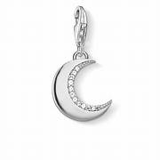 1501 Thomas Sabo Silver CZ set Half moon charm £39