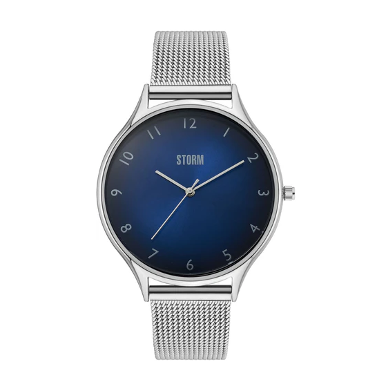 Storm Gents Covar Blue dial Stainless Steel bracelet watch