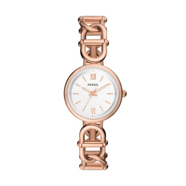 FOSSIL Carlie Rose Gold Bracelet Watch ES5273