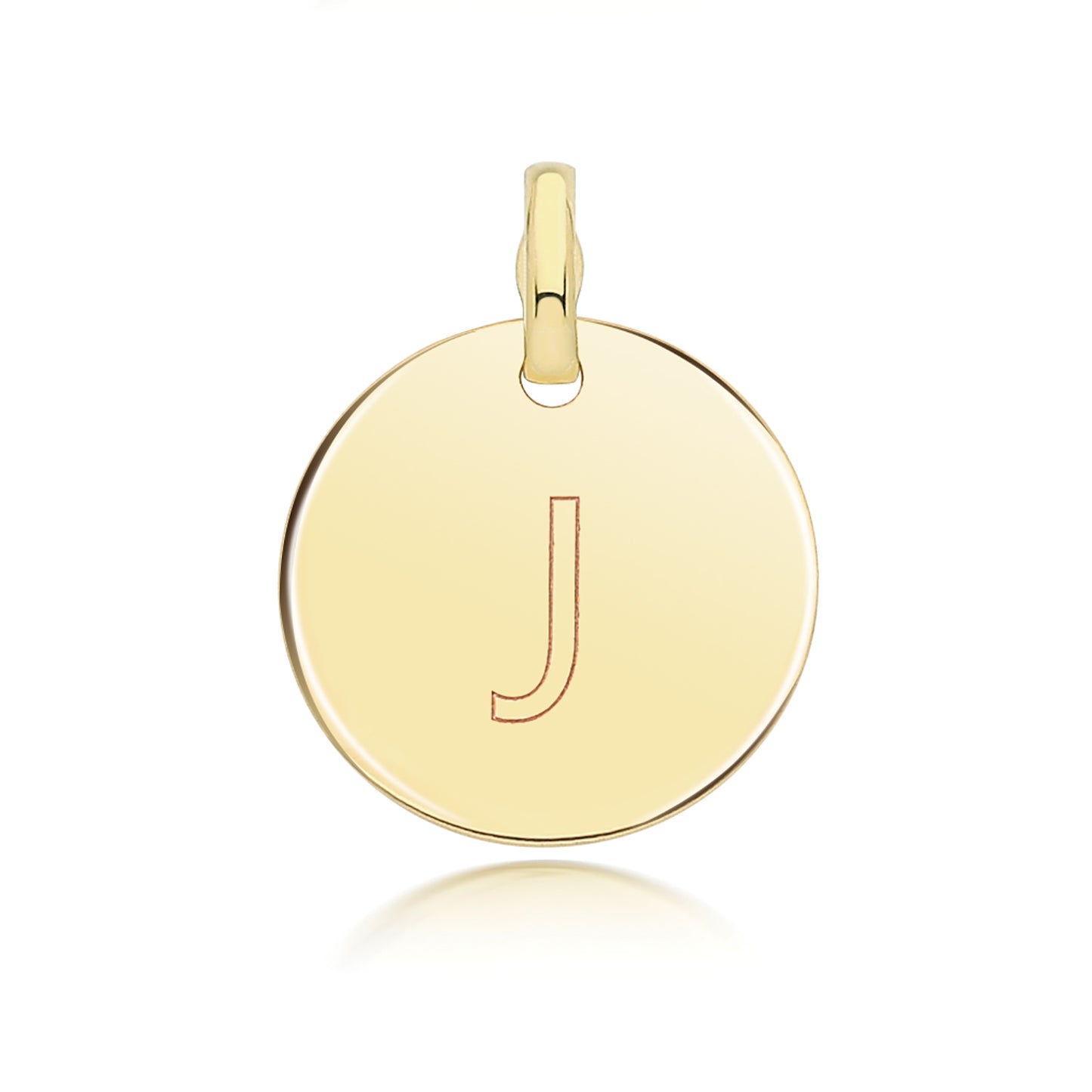 9ct Yellow Gold Initial Pendant