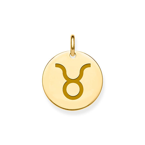 9ct Yellow Gold Zodiac Pendant