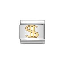 Nomination Classic 18K Gold Dollar Sign Charm 030115/02