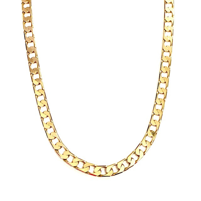 9ct Gold Curb Chain Necklace Pre-loved