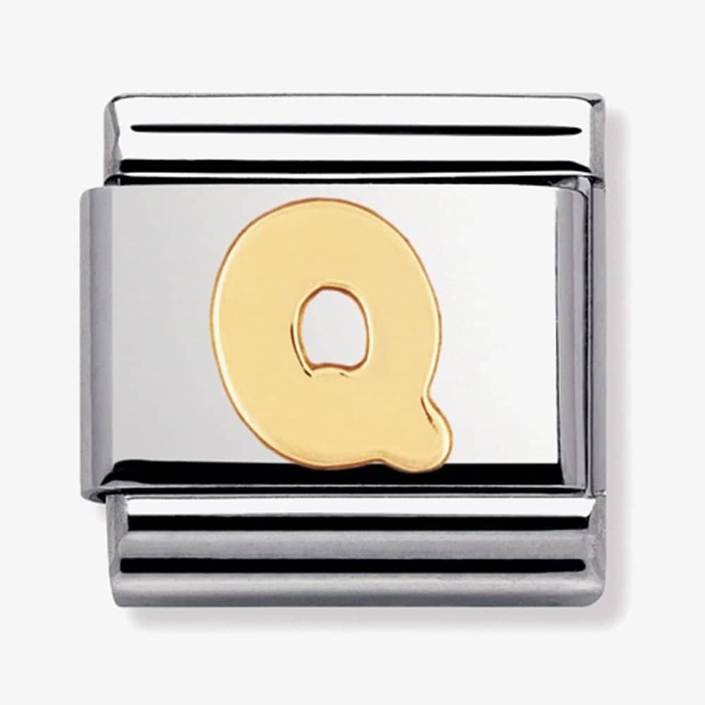 Nomination Classic 18K Gold Letter Initial Charm 030101