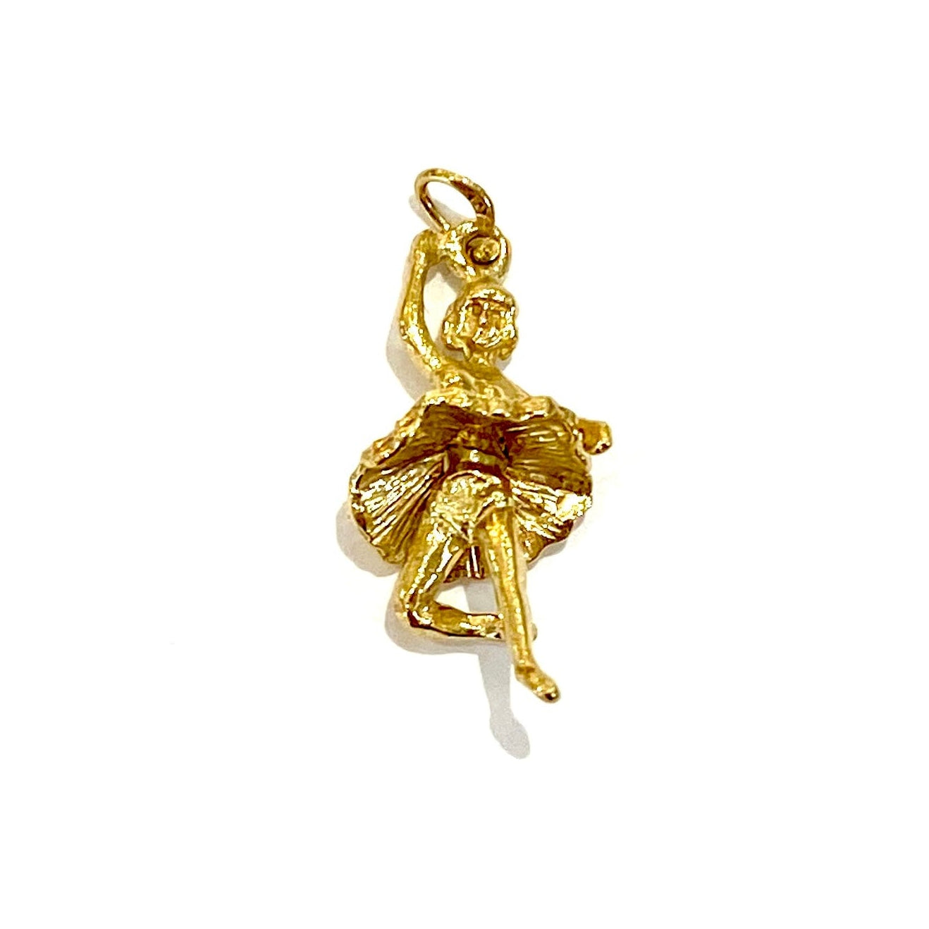 9ct Yellow Gold Ballerina Charm Pre Loved
