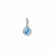 1224 Thomas Sabo Silver Blue stone set charm £45