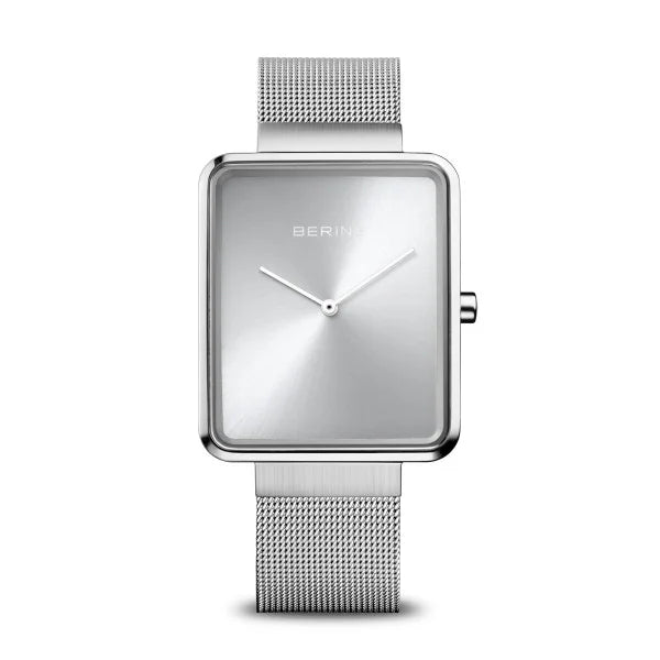 Bering Gents Stainless Steel Oblong bracelet watch 14533-000