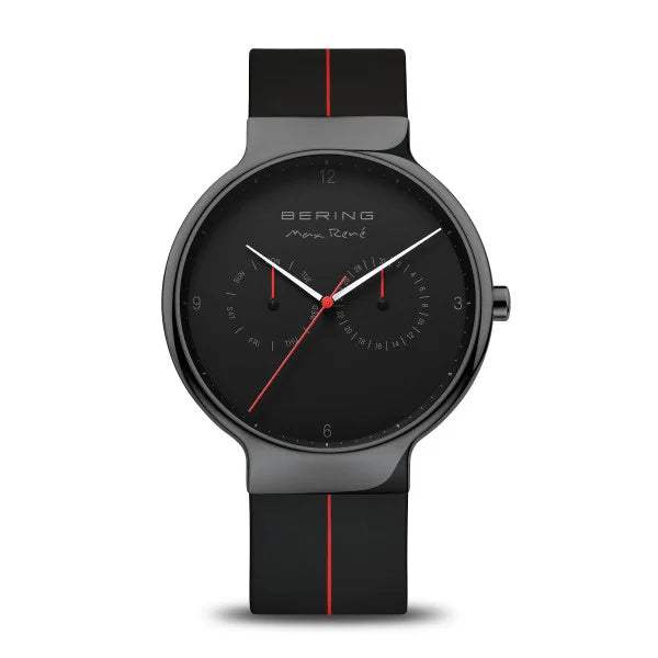 Bering Gents Stainless Steel Black Max Rene Bracelet watch 15542-423