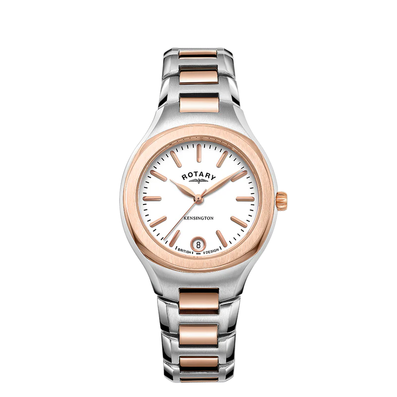 Rotary Kensington Two Tone Stainless Steel Bracelet Watch