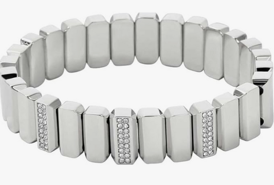 Fossil Stainless Steel CZ set expander bracelet JA6669040