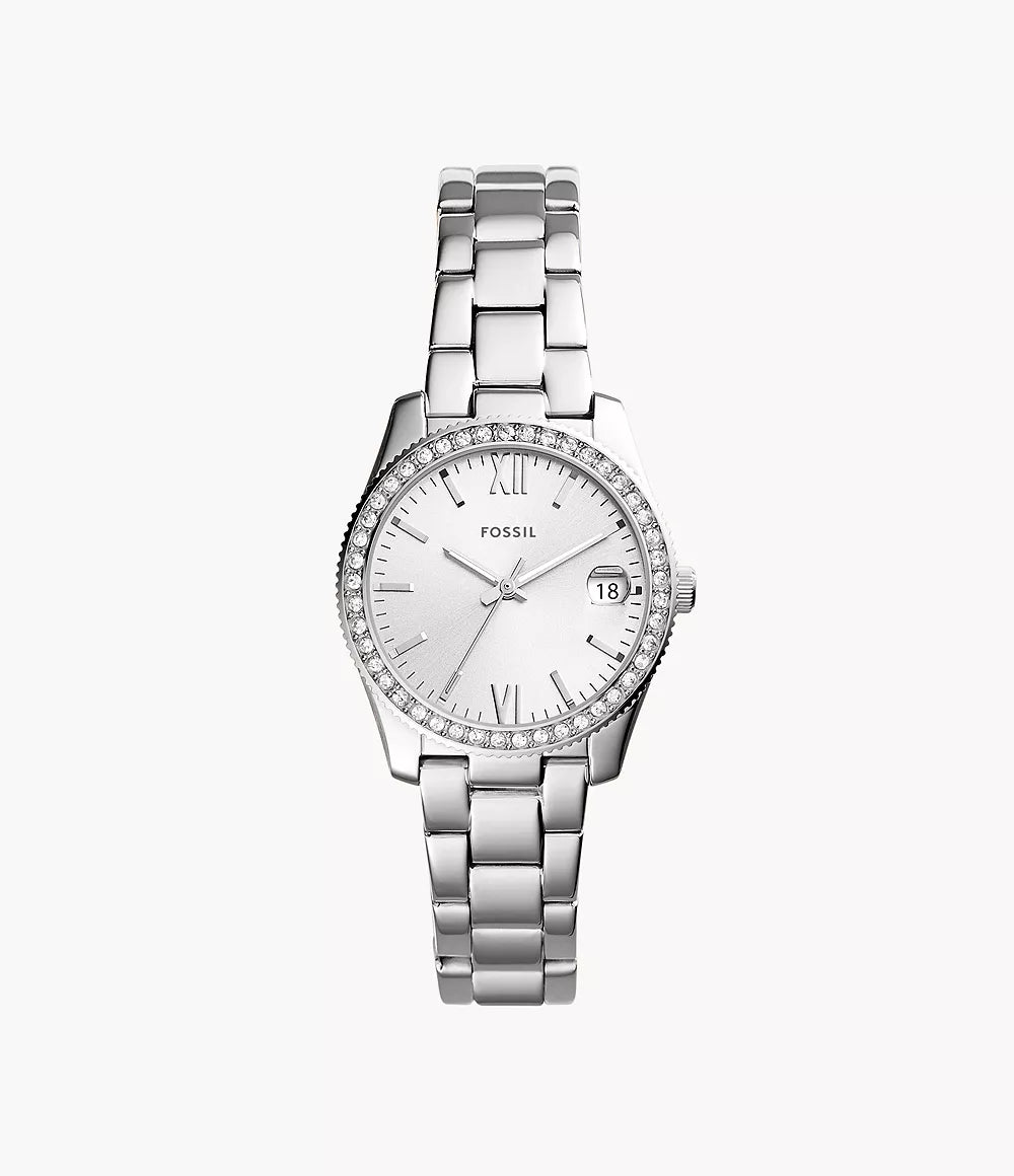 Fossil Scarlette Stainless Steel Bracelet Watch