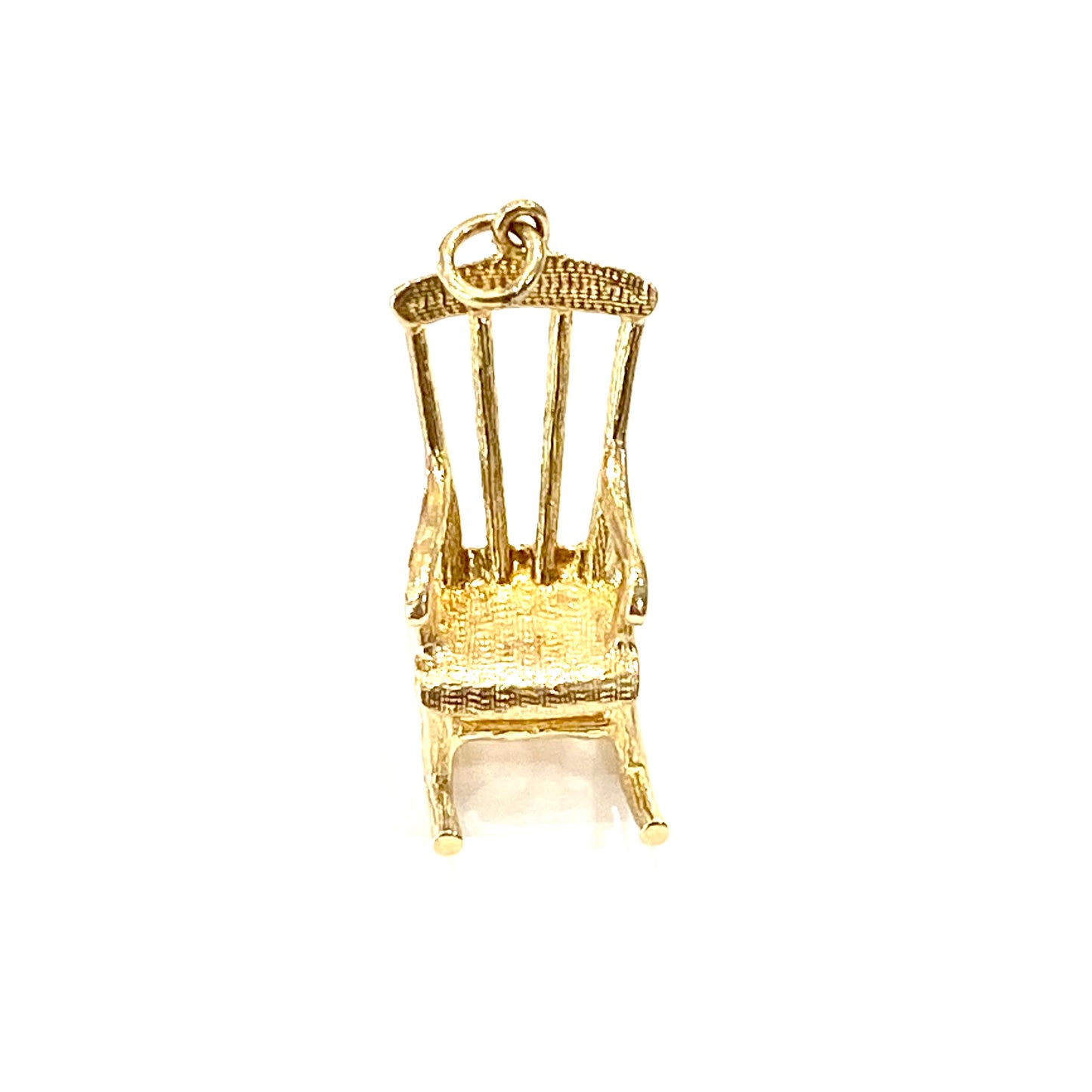 9ct Yellow Gold Rocking Chair Charm Pre Loved