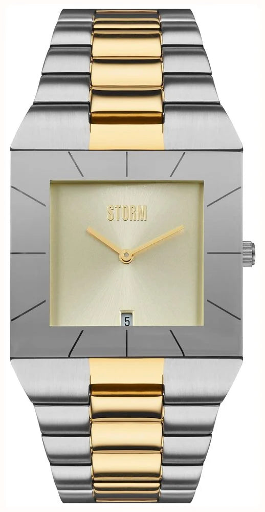 Storm Omari Grand 2 tone Stainless Steel Bracelet Watch