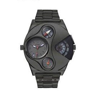 STORM Navigator V2 IP Matt Grey Bracelet Watch with Compass