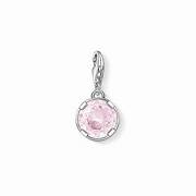 1246 Thomas Sabo Silver Pink stone set charm £55