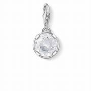 1235 Thomas Sabo Silver Clear stone set charm £29