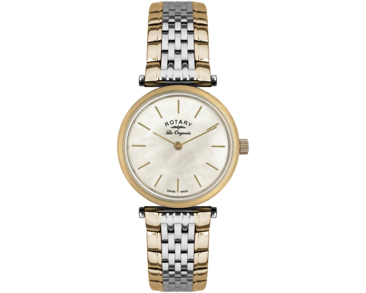 Rotary Les Originales 2 Tone Stainless Steel Bracelet Watch