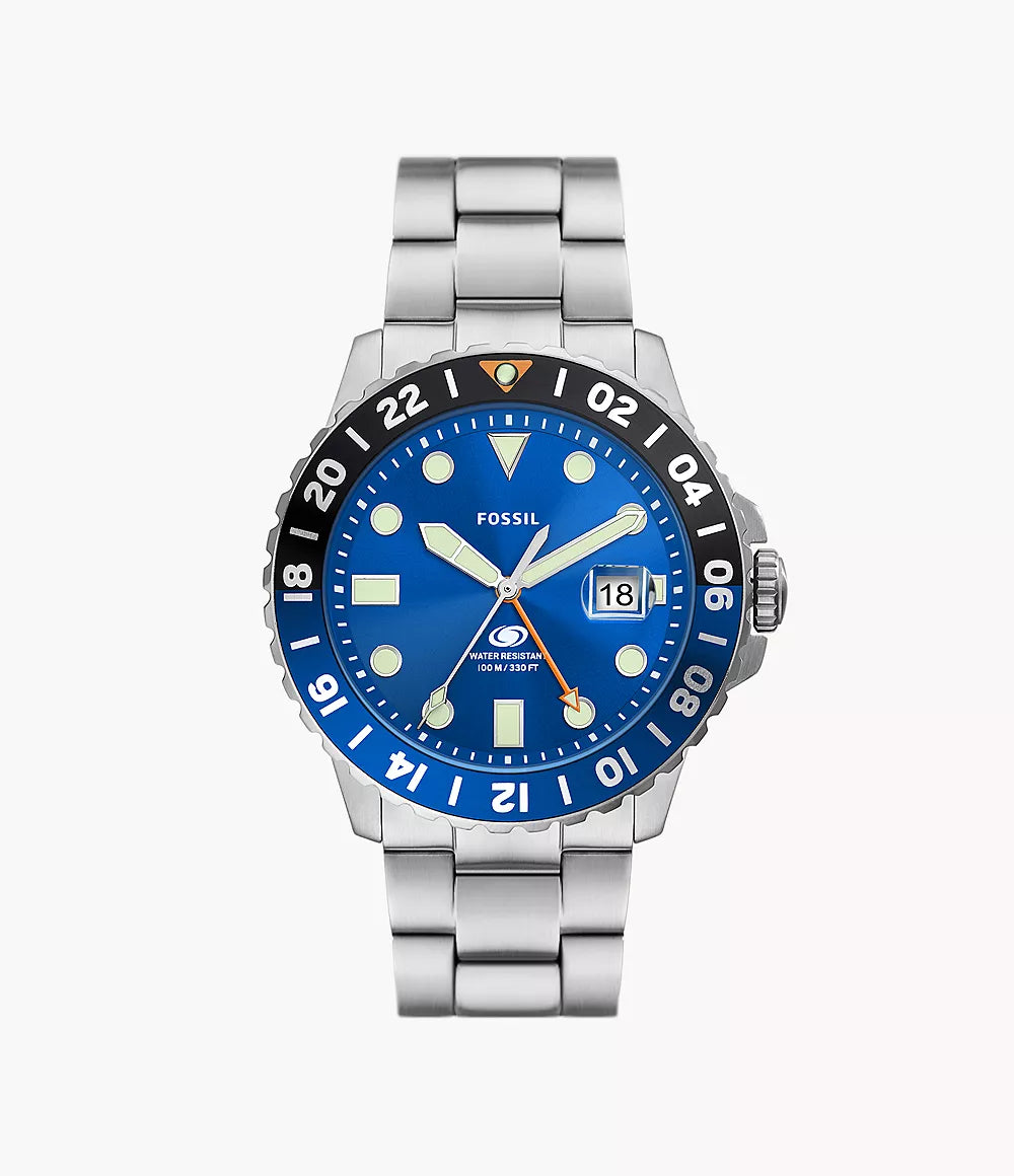Fossil BLUE Stainless Steel Bracelet Watch