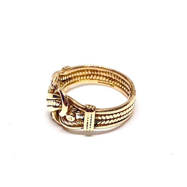 18ct Yellow Gold Knot Ring Pre-Loved