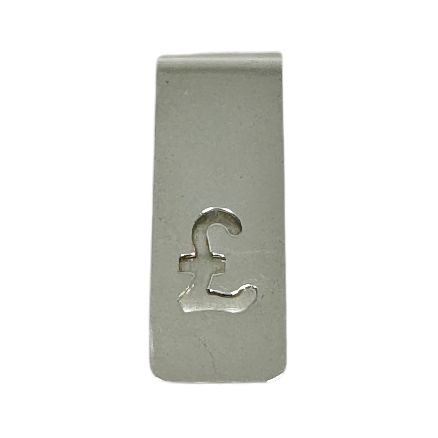 4423 Sterling silver £ Money Clip