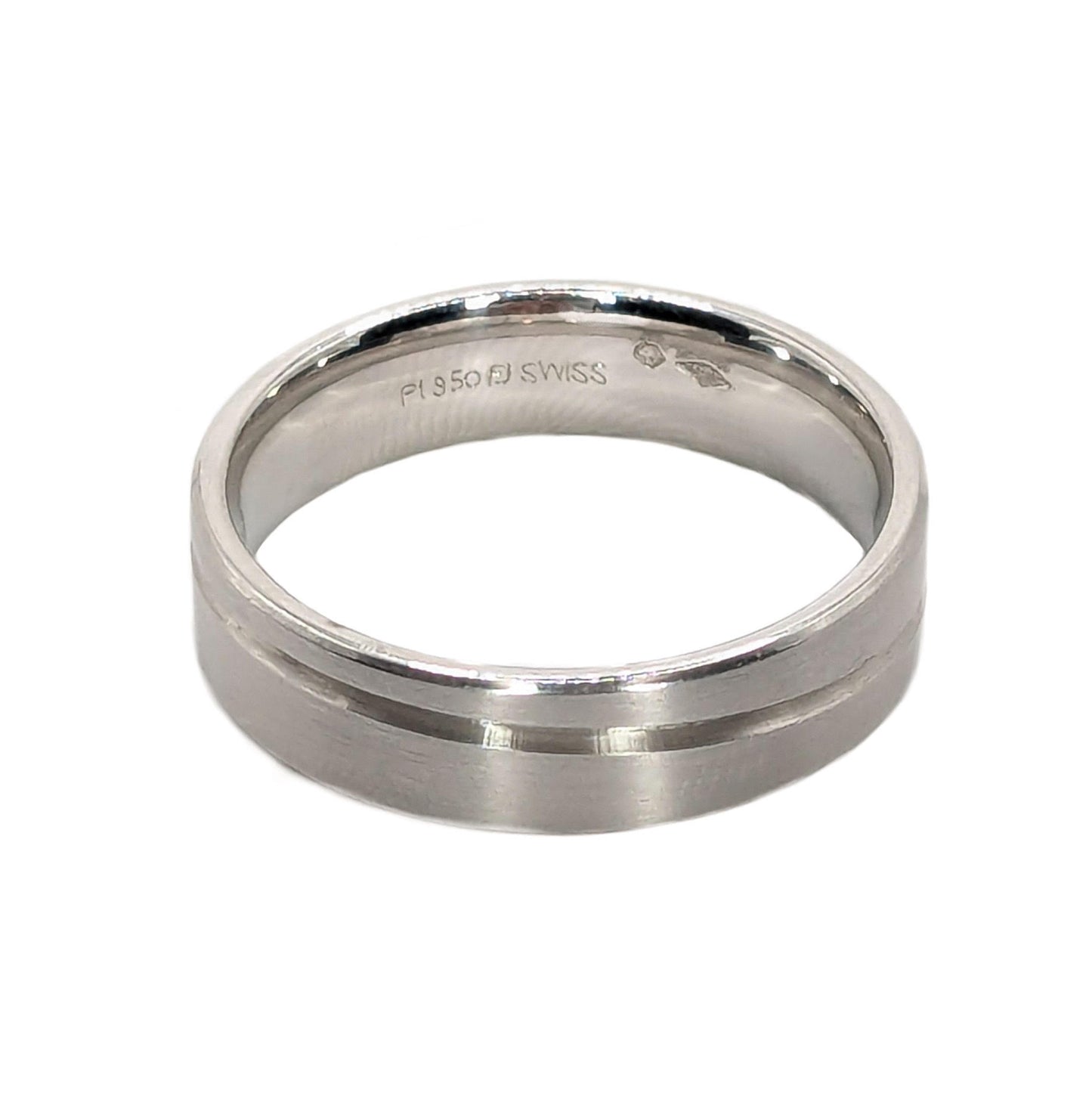 Furrer Jacot 6mm Platinum Wedding Ring