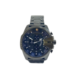 DIESEL Mega Chief Chronograph Gunmetal Grey Stainless Steel Watch DZ4329