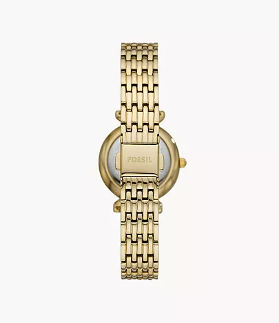 Fossil Three-Hand Gold-Tone Stainless-Steel Watch