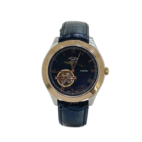 Rotary Men's Dual Tone Swiss Automatic Jura Watch GS90509/10