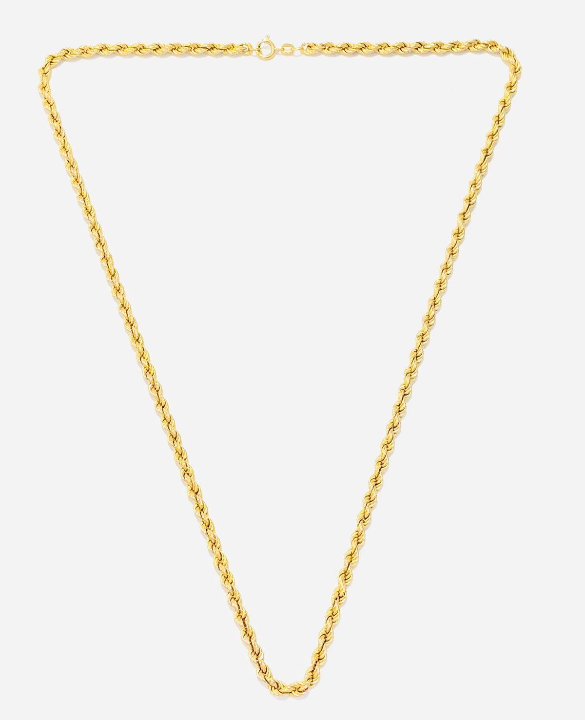 9ct Yellow Gold Rope Chain Pre Loved