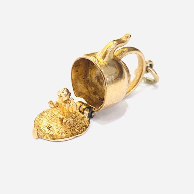 9ct Yellow Gold Teapot Charm Pre Loved
