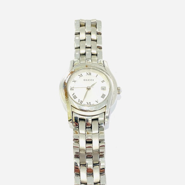 Ladies Gucci Stainless Bracelet Watch Preloved