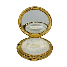 Load image into Gallery viewer, Stratton 7631274 gold  Plated Fave Powder Compact mirror £30
