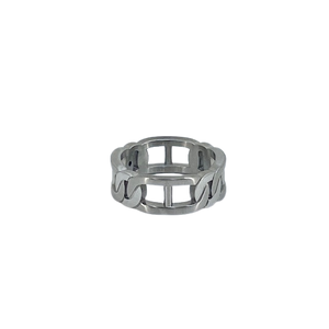 JF04409040 Fossil Genuine D-Link Style Stainless Steel Ring £45