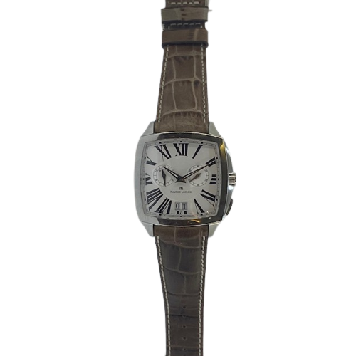 Maurice Lacroix Miros Gents Roman Dial Watch On Strap MI5027-SS001-110