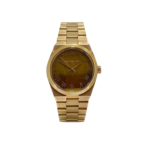 Michael Kors Channing PVD Gold Plated Steel Bracelet Watch MK5895