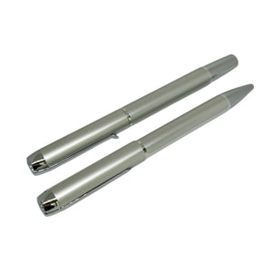 PK952101 Pura Silver Fountain Pen and Ballpoint Pen Set