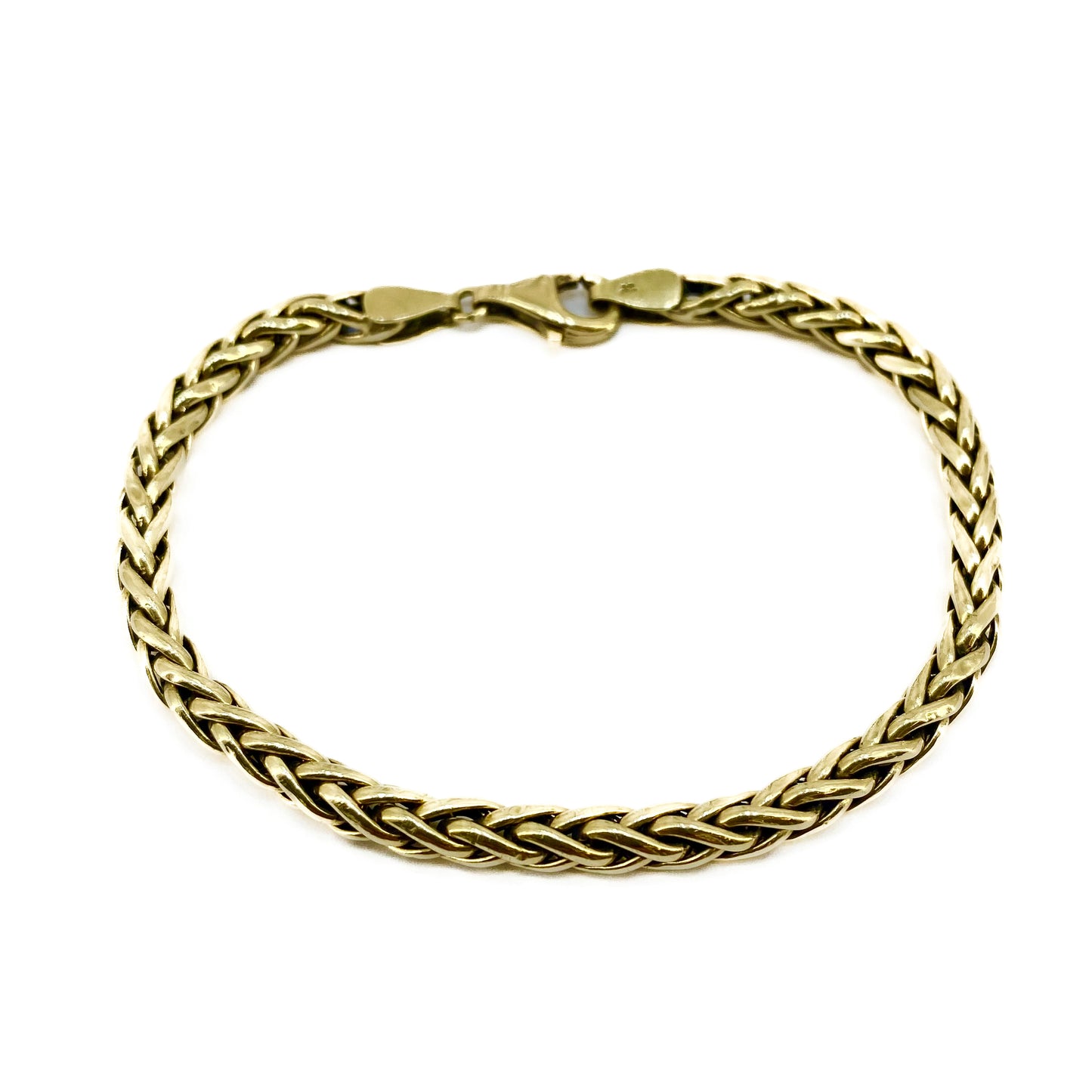 9ct Yellow Gold Fancy Link Bracelet Pre Loved