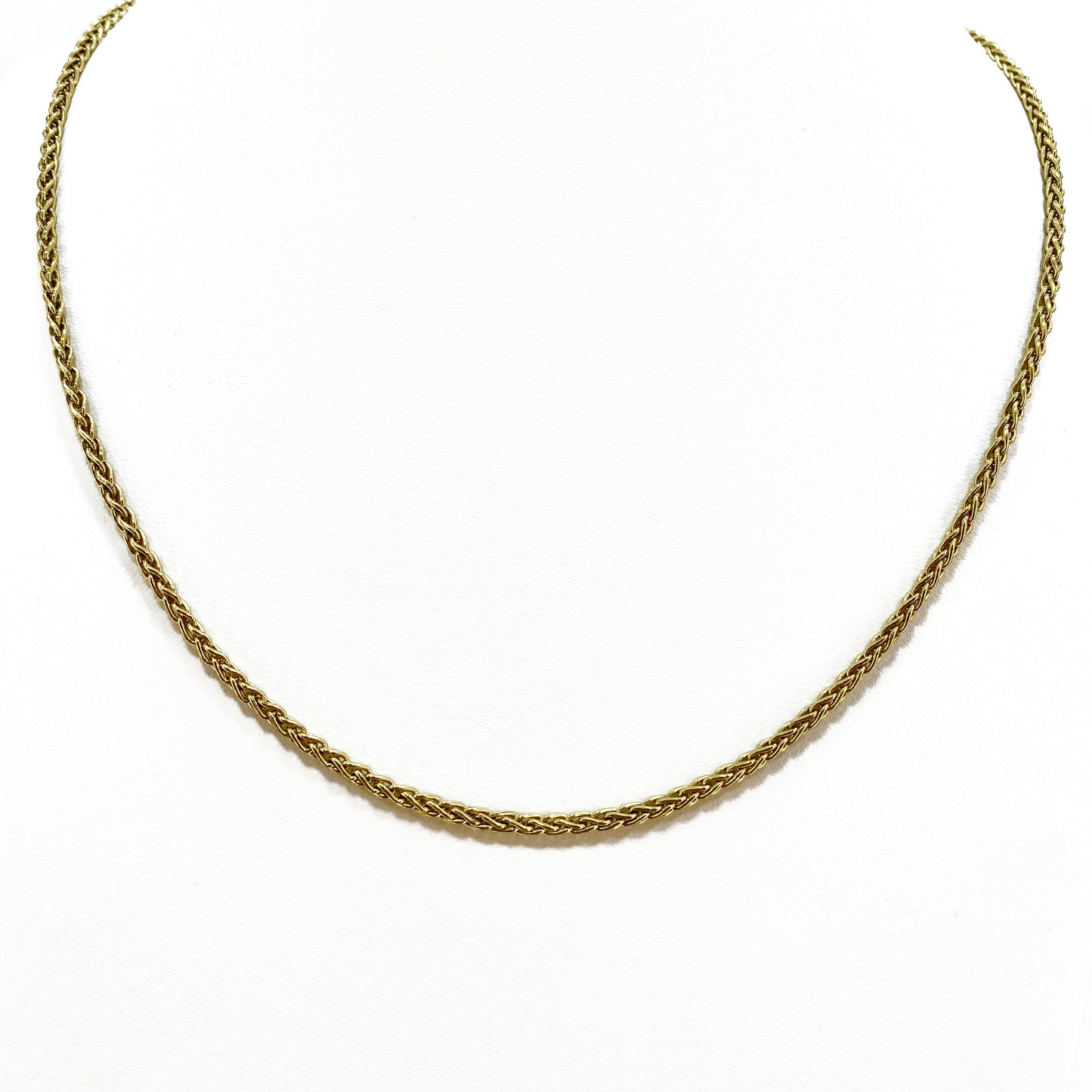 18ct Yellow Gold Franco Link Chain Pre Loved