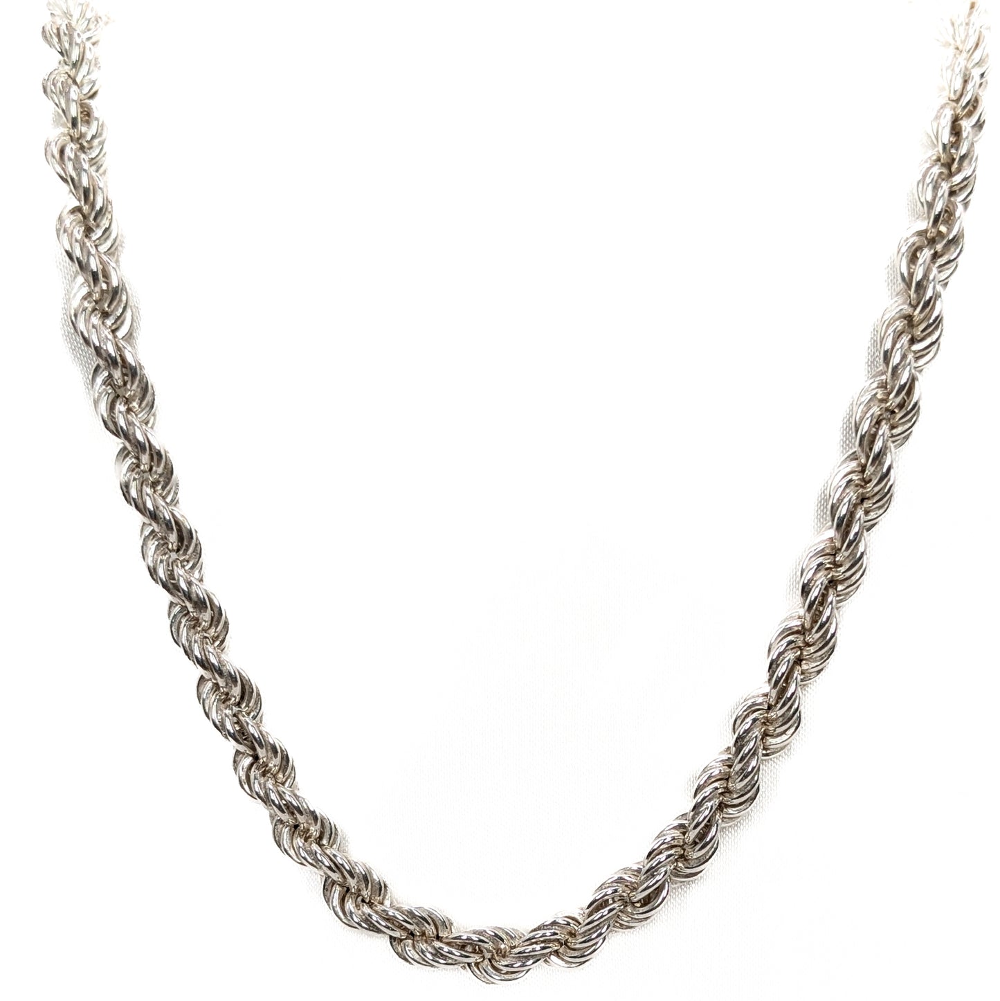 Silver Rope Link Chain Pre Loved