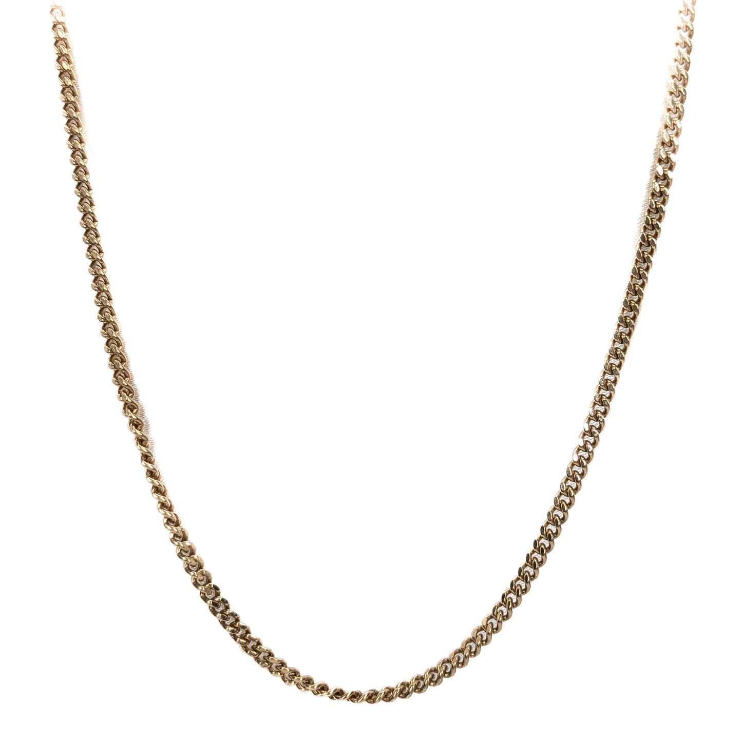 9ct Yellow Gold Curb Link Chain Pre Loved