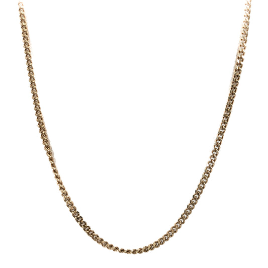 9ct Yellow Gold Curb Link Chain Pre Loved